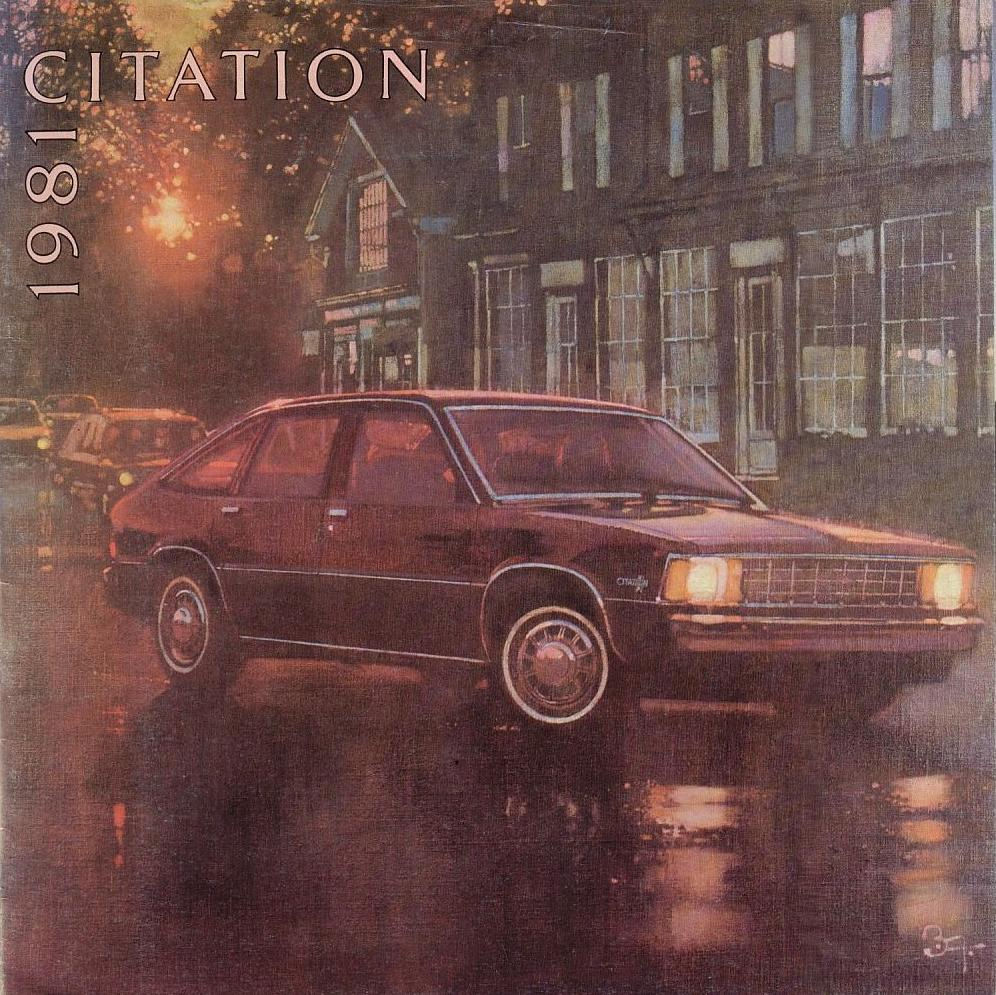 1981 Chevrolet Citation Brochure